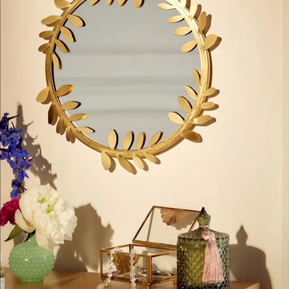 Urban outfitters boho wall mirror fern leaf round - Picture 9 of 9